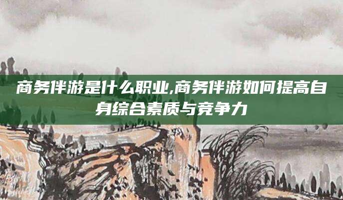 海北商务伴游是什么职业,商务伴游如何提高自身综合素质与竞争力