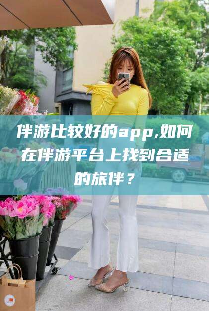 海北伴游比较好的app,如何在伴游平台上找到合适的旅伴？
