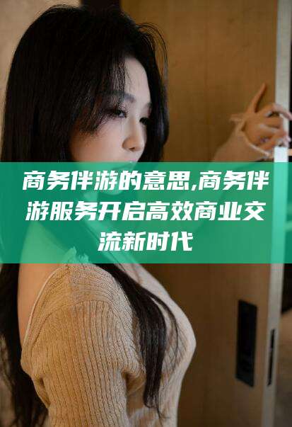 海北商务伴游的意思,商务伴游服务开启高效商业交流新时代